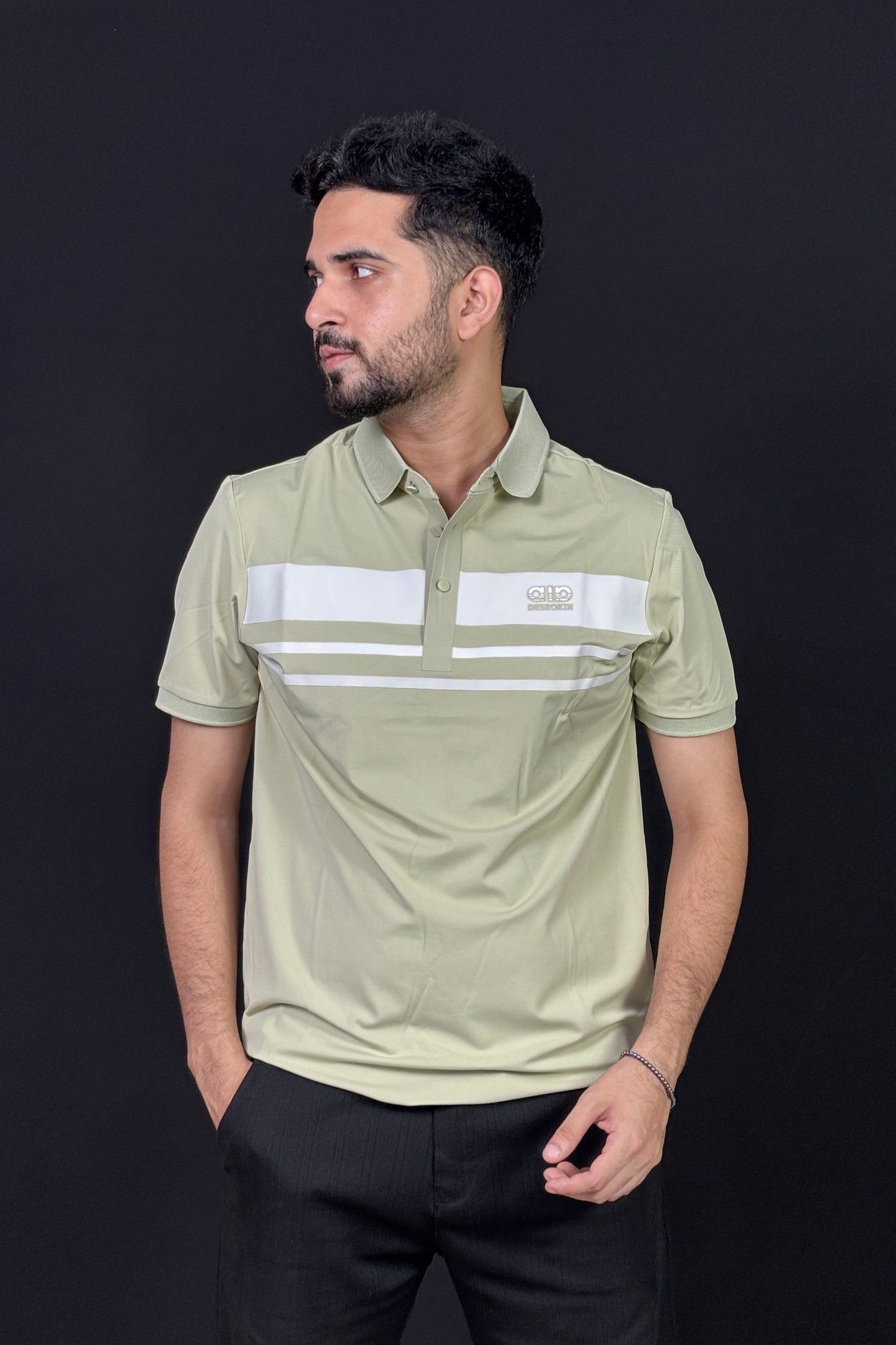 Mint Colour Polo T-Shirt |DRR