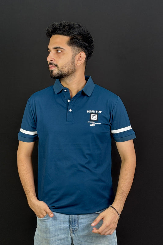 Blue Colour Polo T-Shirt |BBP