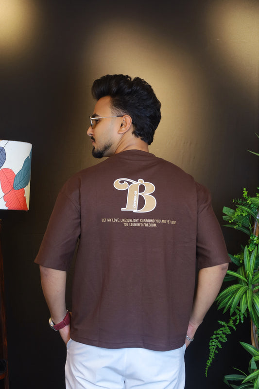 Chocolate Colour T-Shirt |GRP