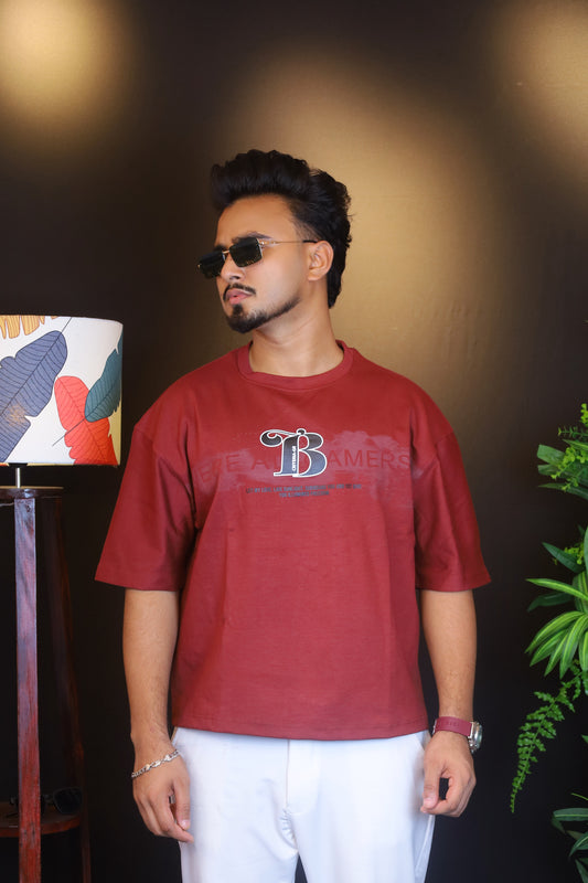 Maroon Colour T-Shirt |GRP
