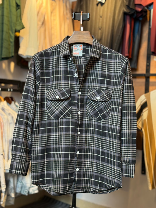 Black Colour Check Shirt |BS1