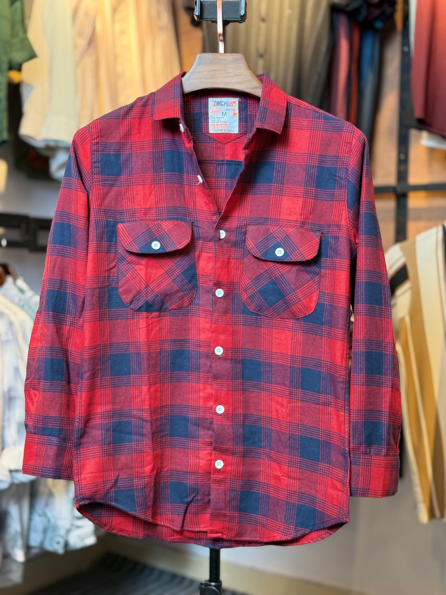 Red Black Check Shirt |RS2