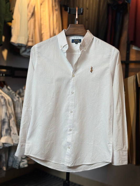 White Colour Formal Shirt |oxford