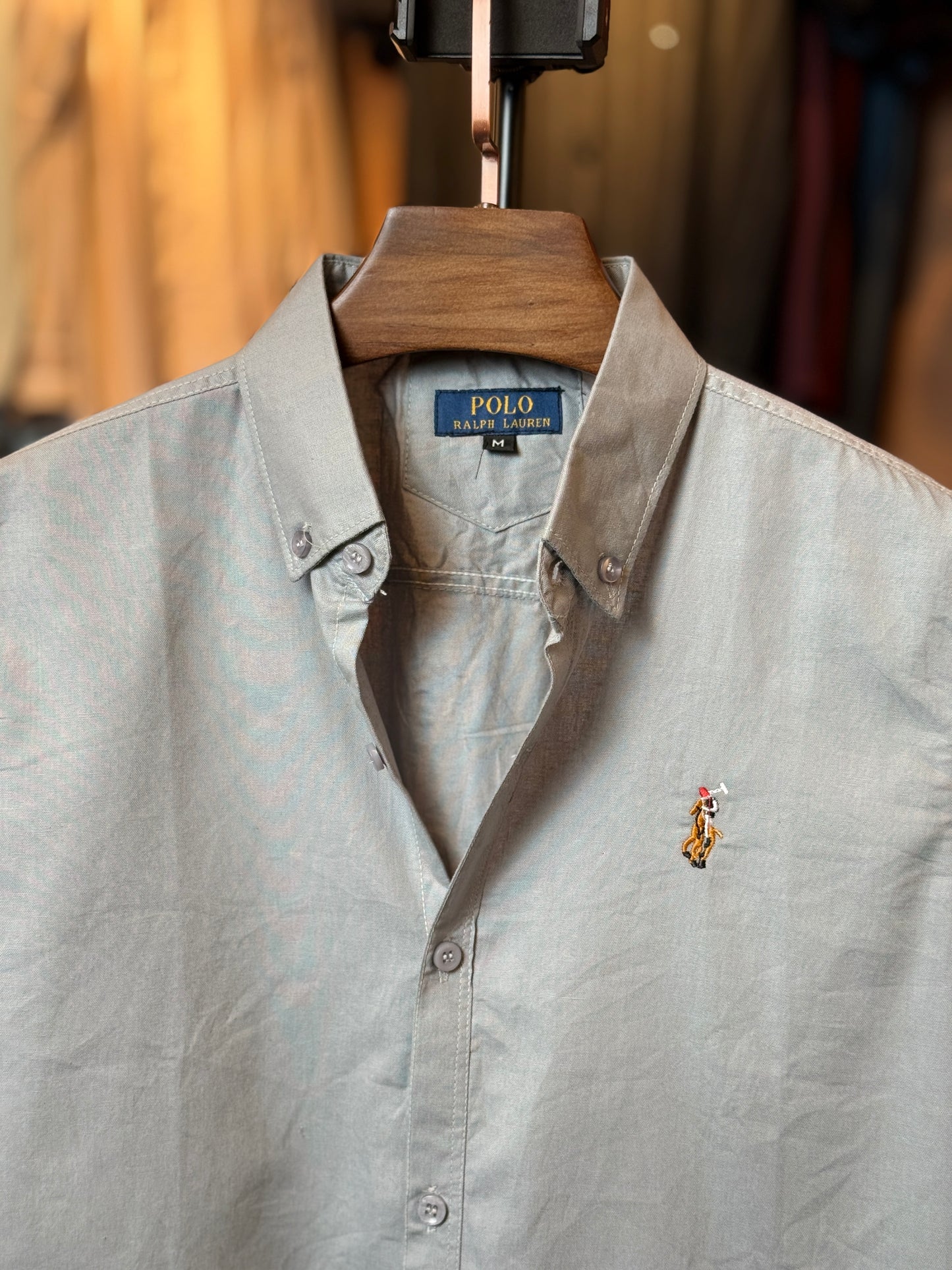Ash Colour Formal Shirt |oxford