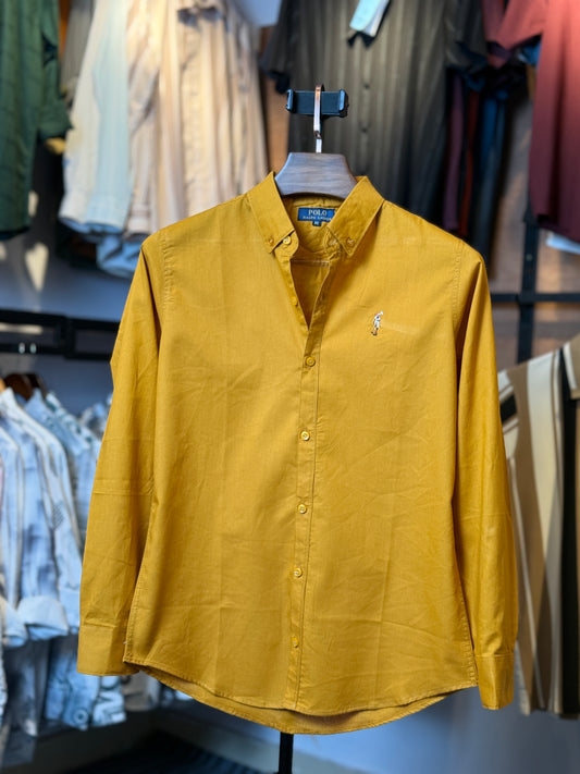 Musterd Colour Formal Shirt |oxford