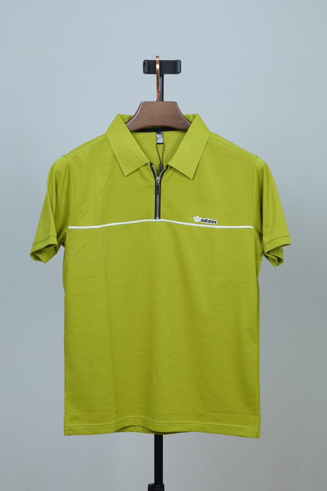 Yellow Green Colour Polo T-Shirt |adidas