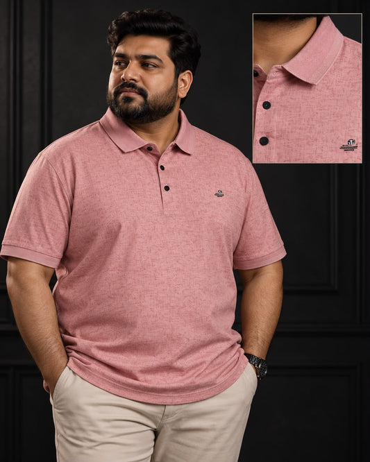 Rose Colour Polo T-Shirt |TPS