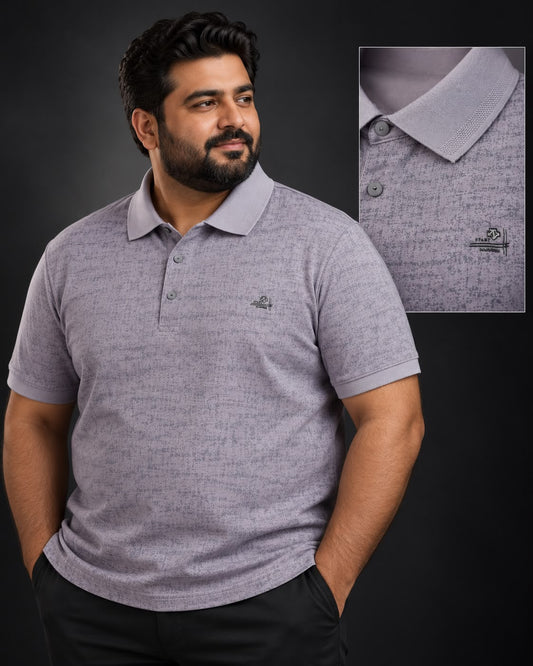 Gray Colour Polo T-Shirt |TPS