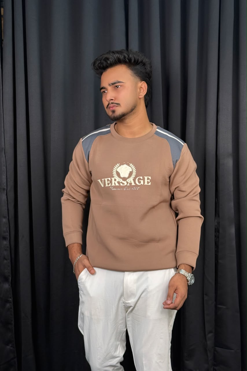 Brownish Colour Sweatshirt |VES