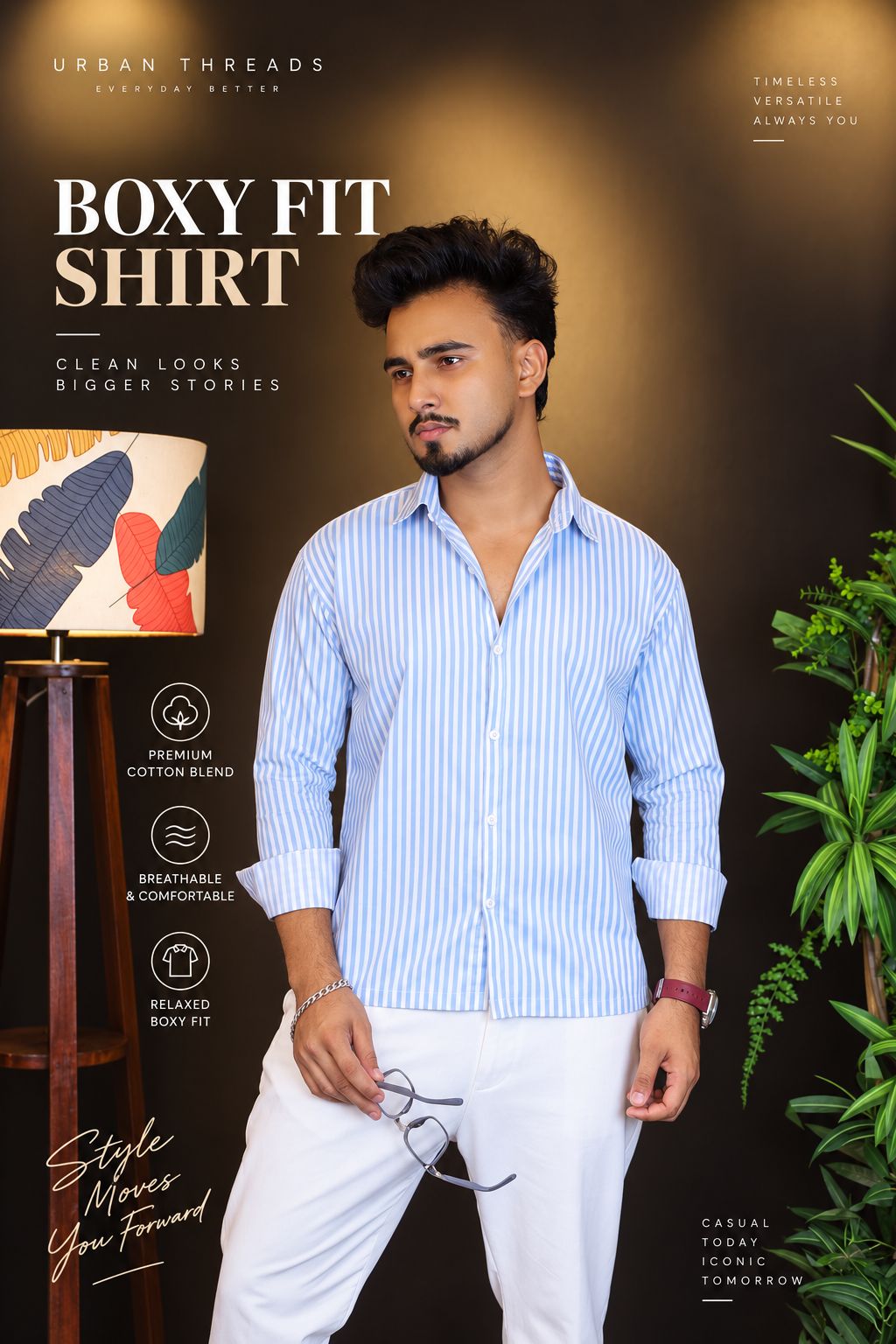 Sky Blue Old Money Shirt|BOX