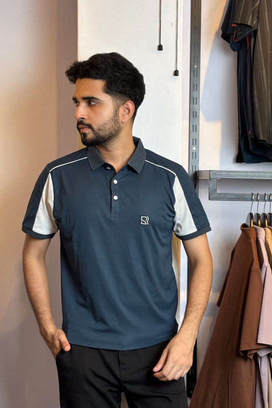 Petrol Colour Polo T-Shirt |SSR