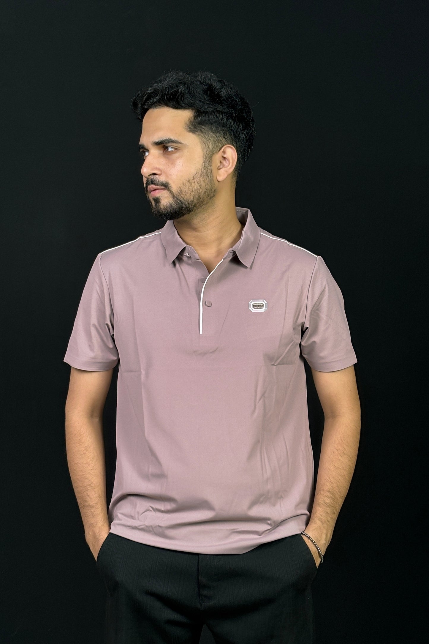 Light Pink Colour Polo T-Shirt |NBA