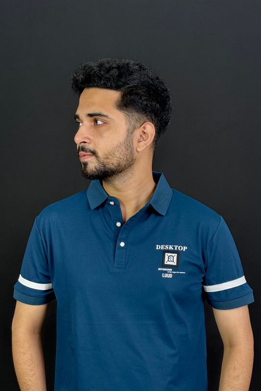 Blue Colour Polo T-Shirt |BBP
