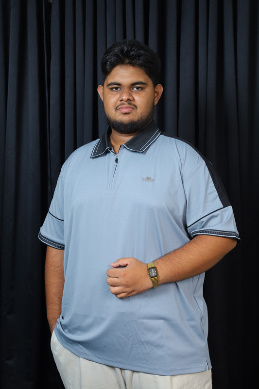 Sky Colour Polo T-Shirt-ARM
