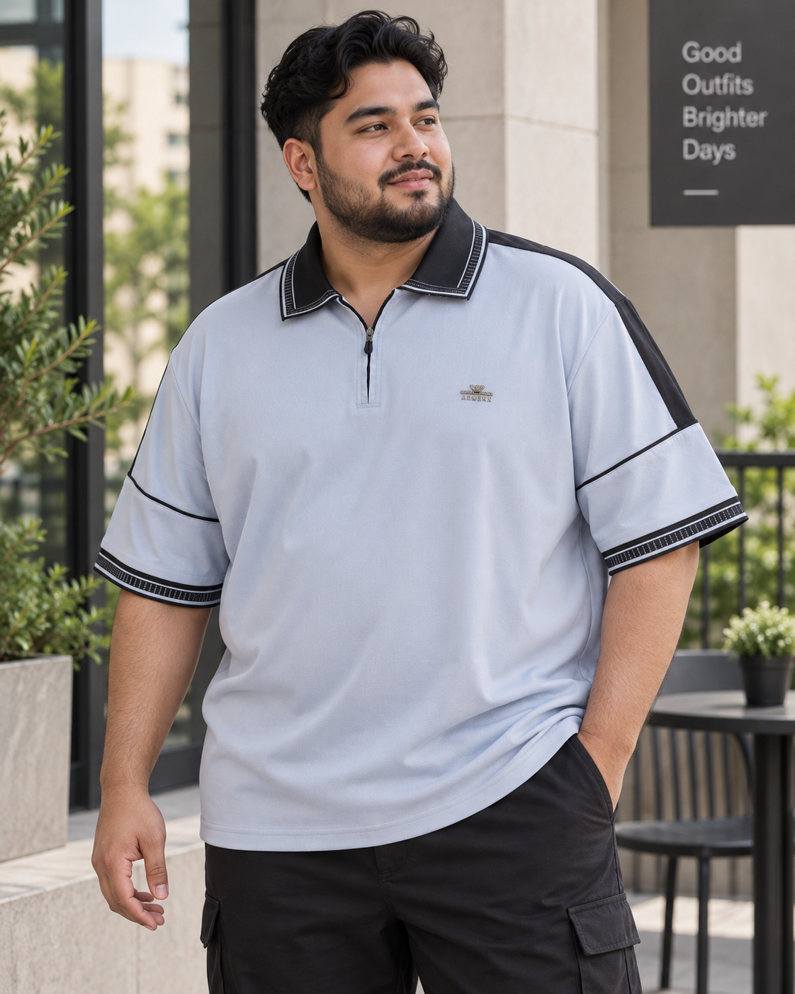 Sky Colour Polo T-Shirt |ARM
