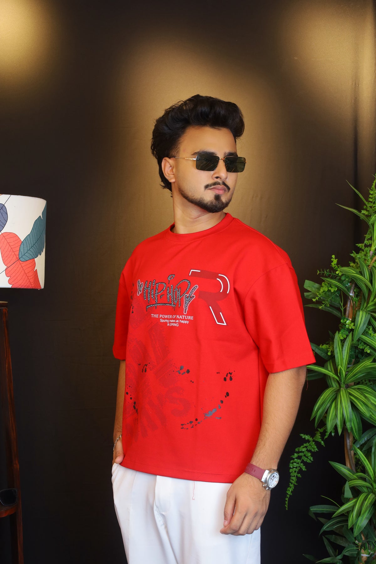 Red Colour T-Shirt |HIP