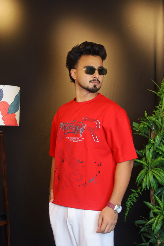 Red Colour T-Shirt |HIP