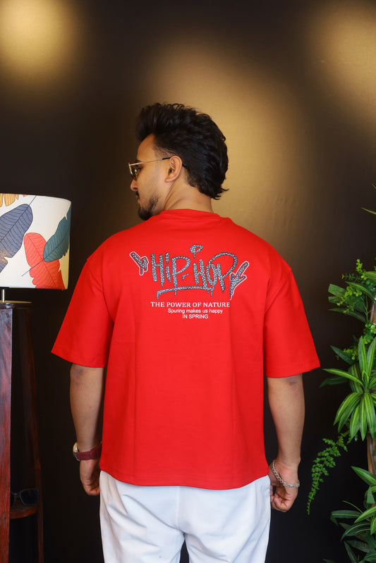 Red Colour T-Shirt |HIP