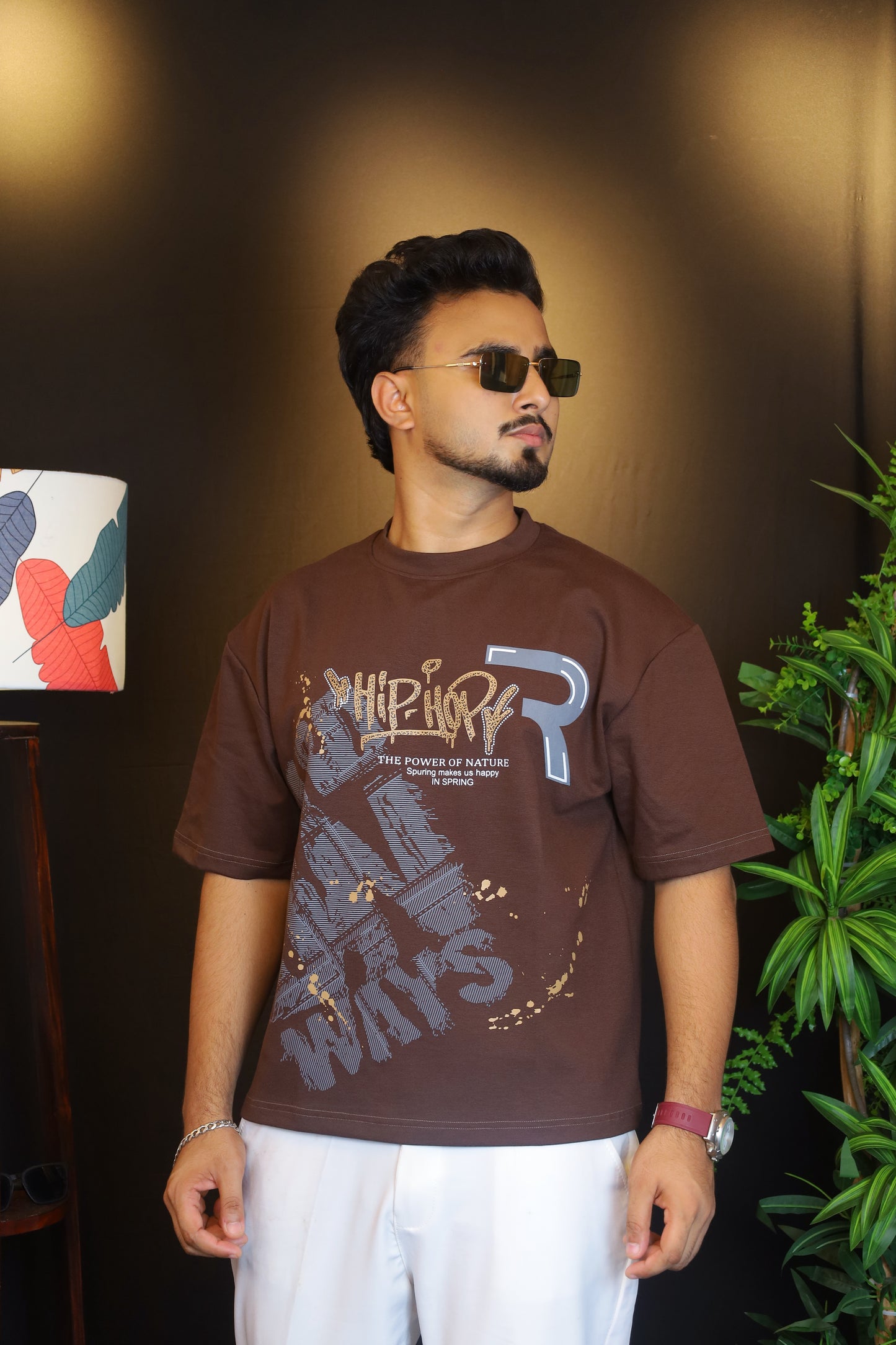 Chocolate Colour T-Shirt |HIP