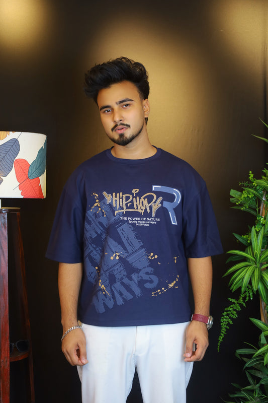Nevy Blue Colour T-Shirt |HIP