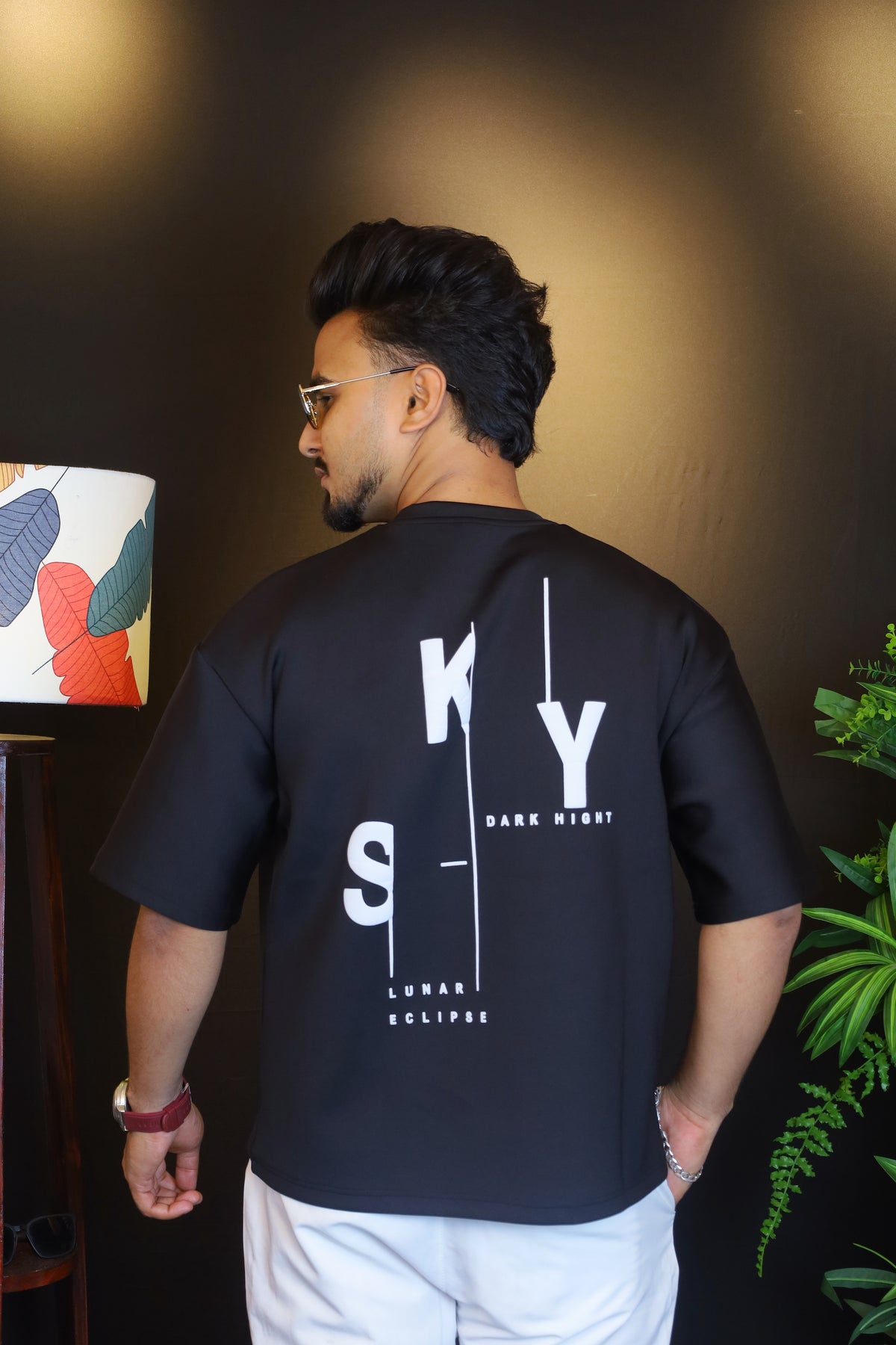 Black Colour T-Shirt |SKY