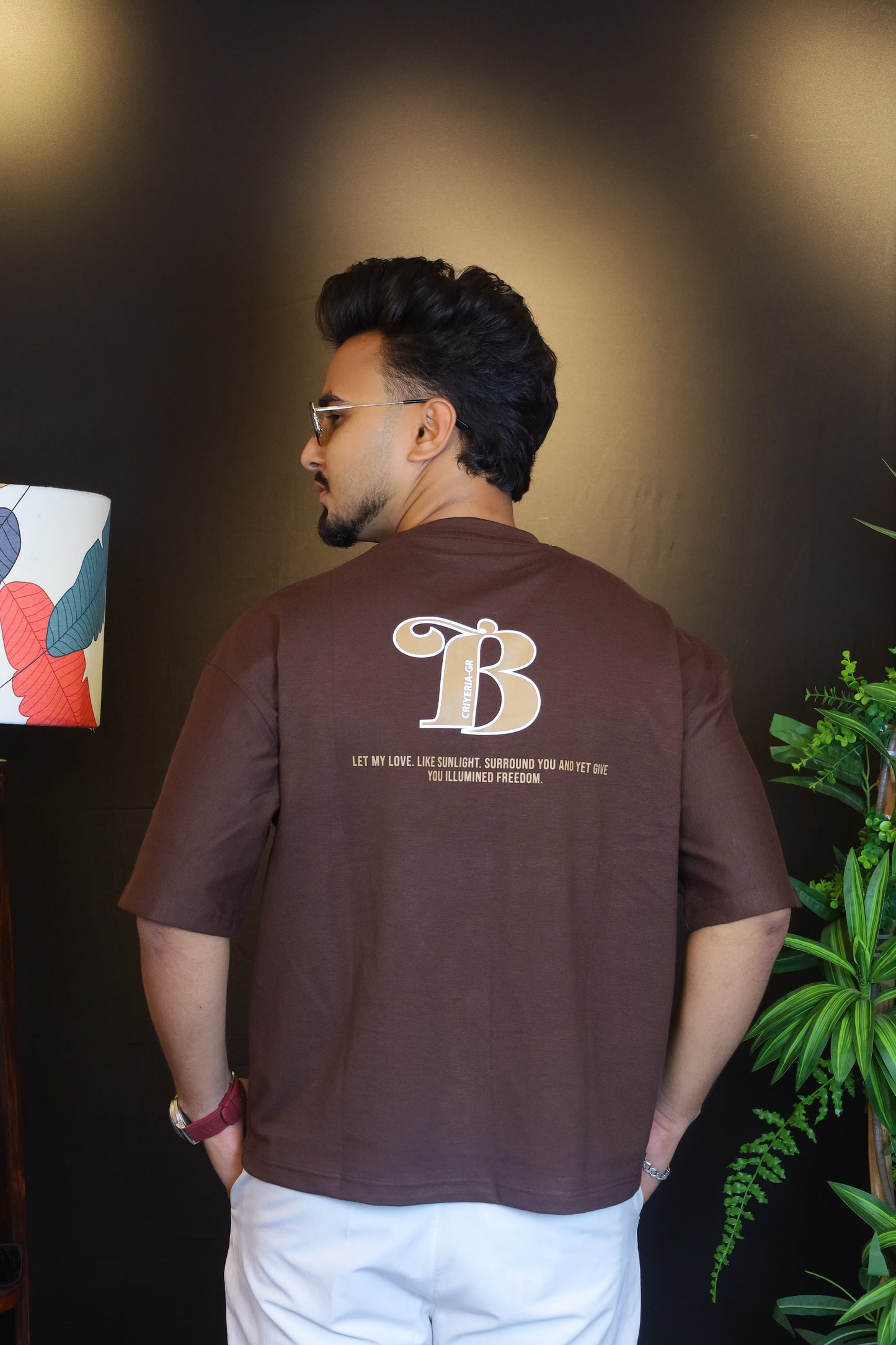 Chocolate Colour T-Shirt |GRP