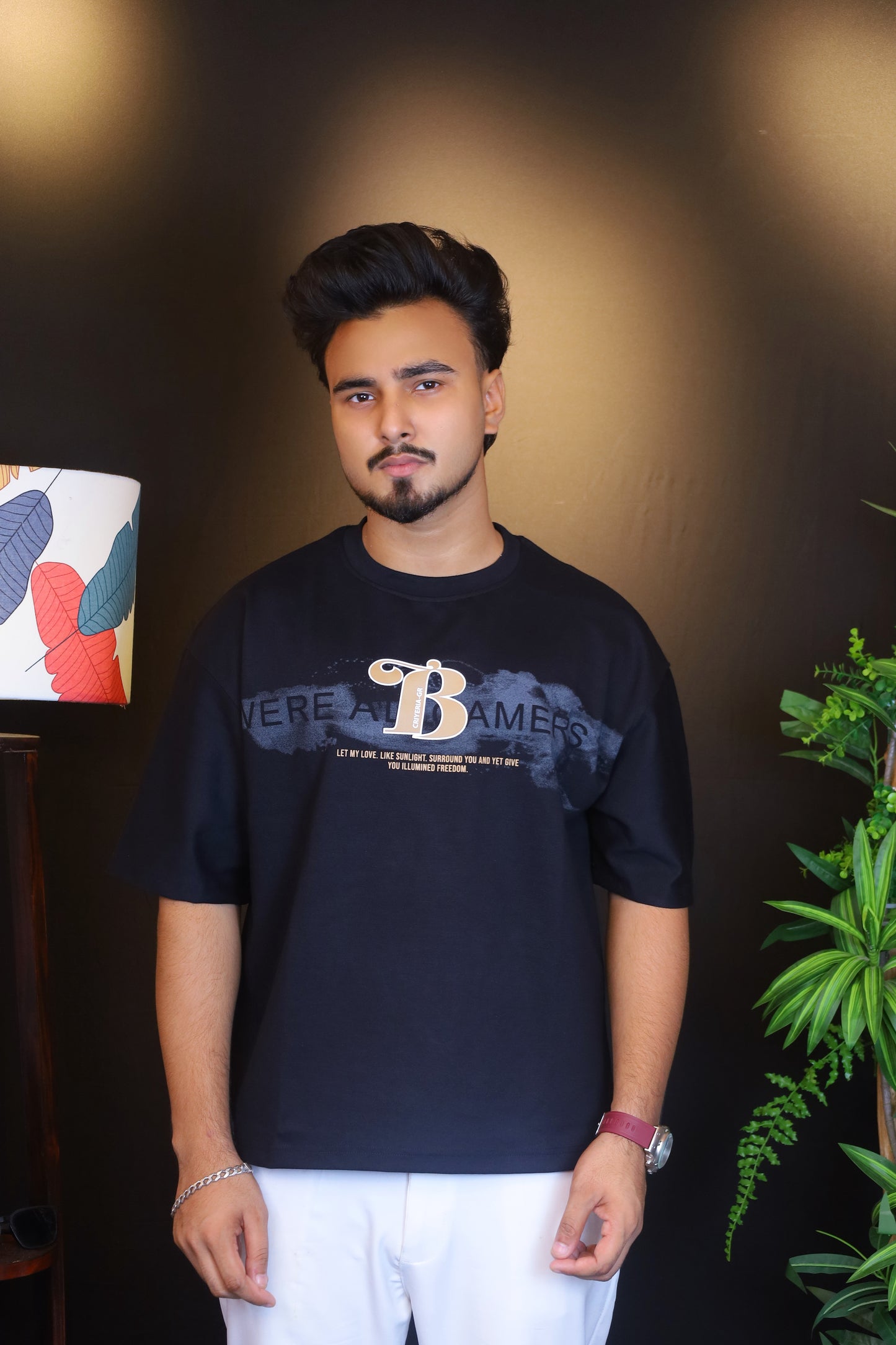 Black Colour T-Shirt |GRP