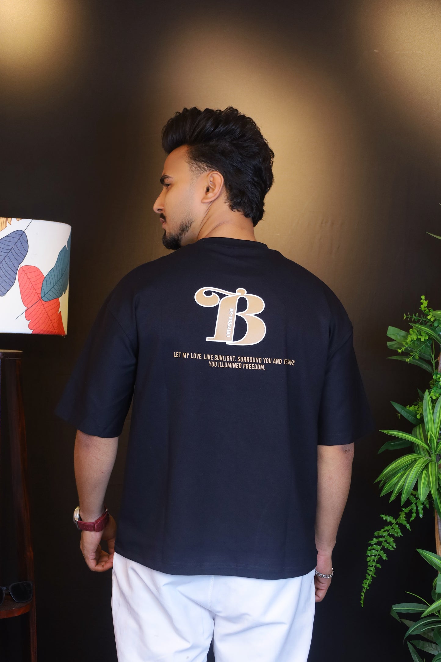 Black Colour T-Shirt |GRP
