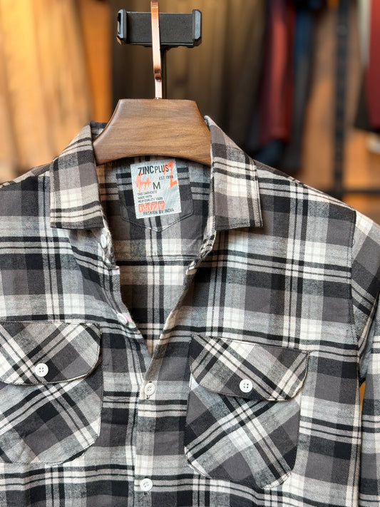 Black Ash Check Shirt |BS3