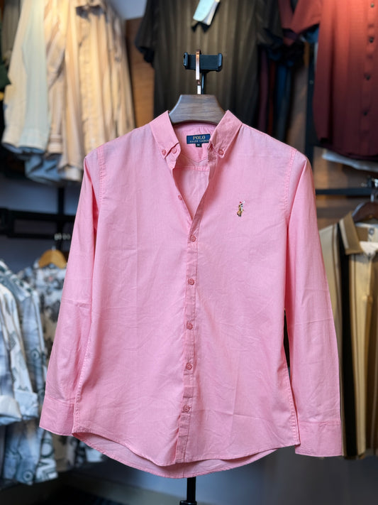 Light Pink Colour Formal Shirt |oxford