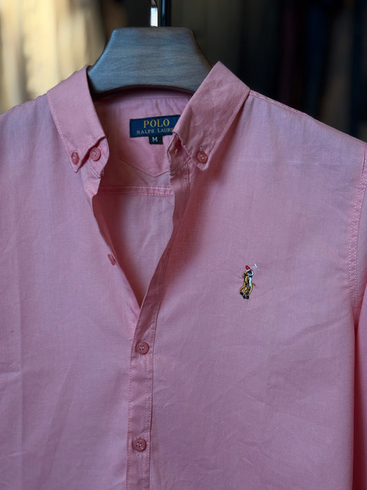Light Pink Colour Formal Shirt |oxford