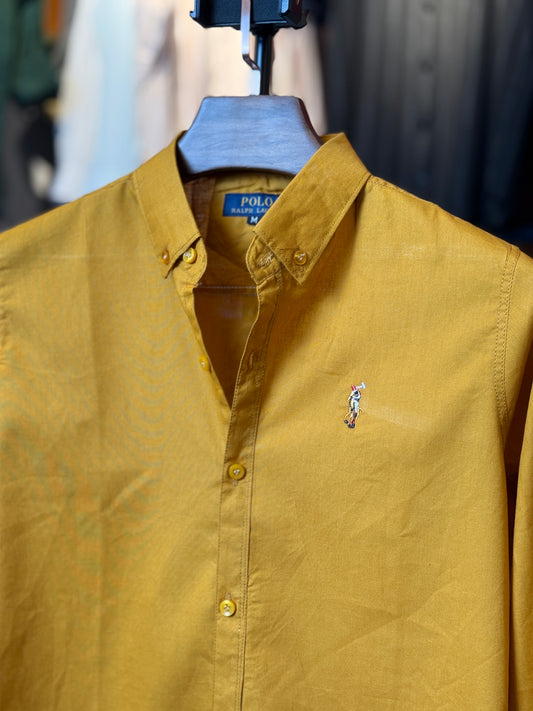 Musterd Colour Formal Shirt |oxford