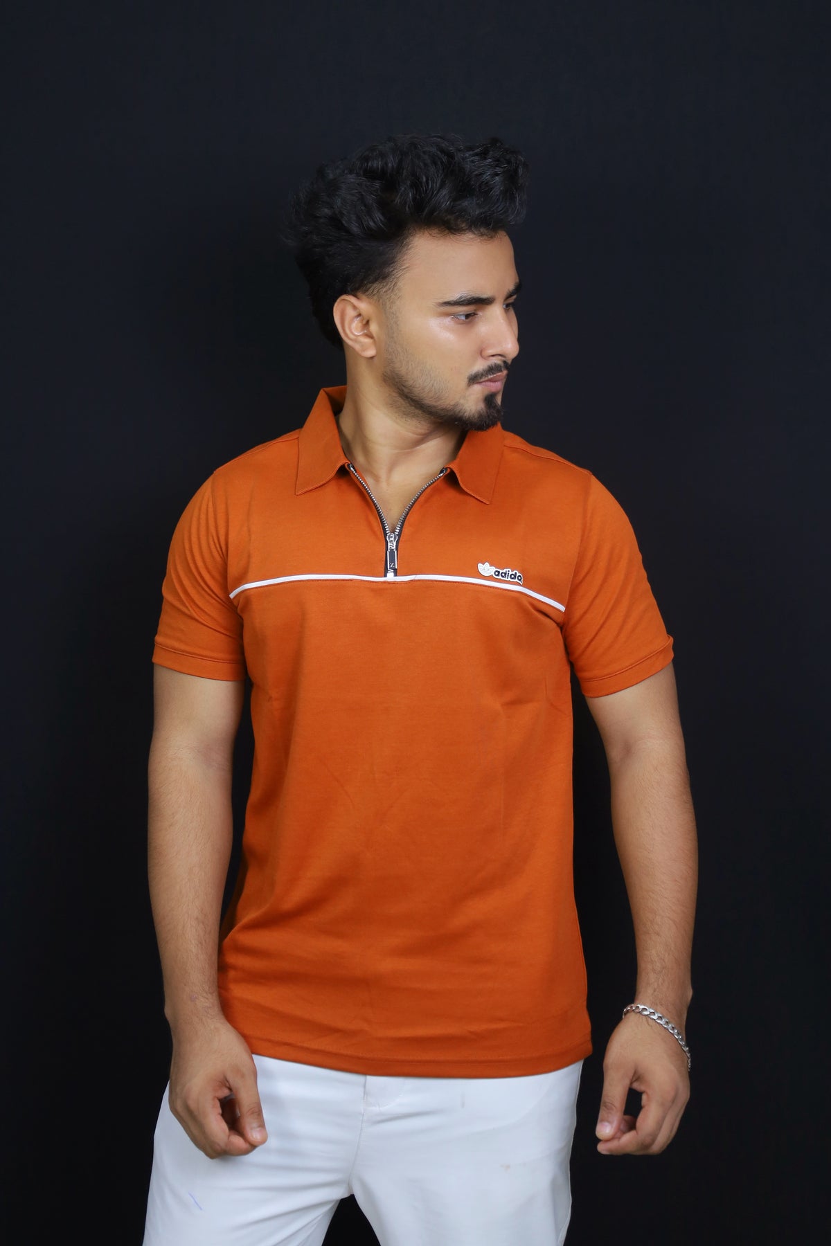 Orange Colour Polo T-Shirt |adidas