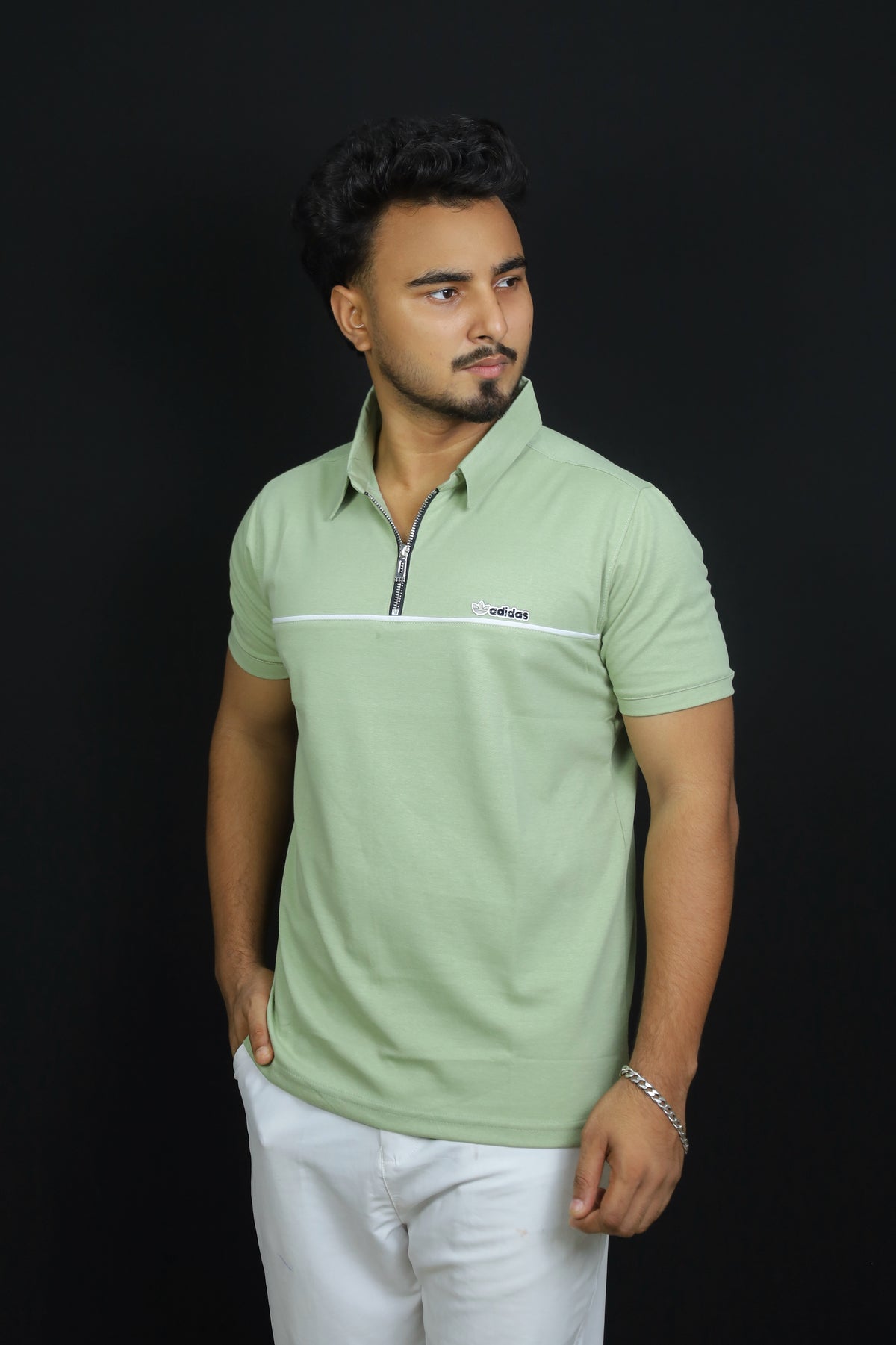 Mint Colour Polo T-Shirt |adidas
