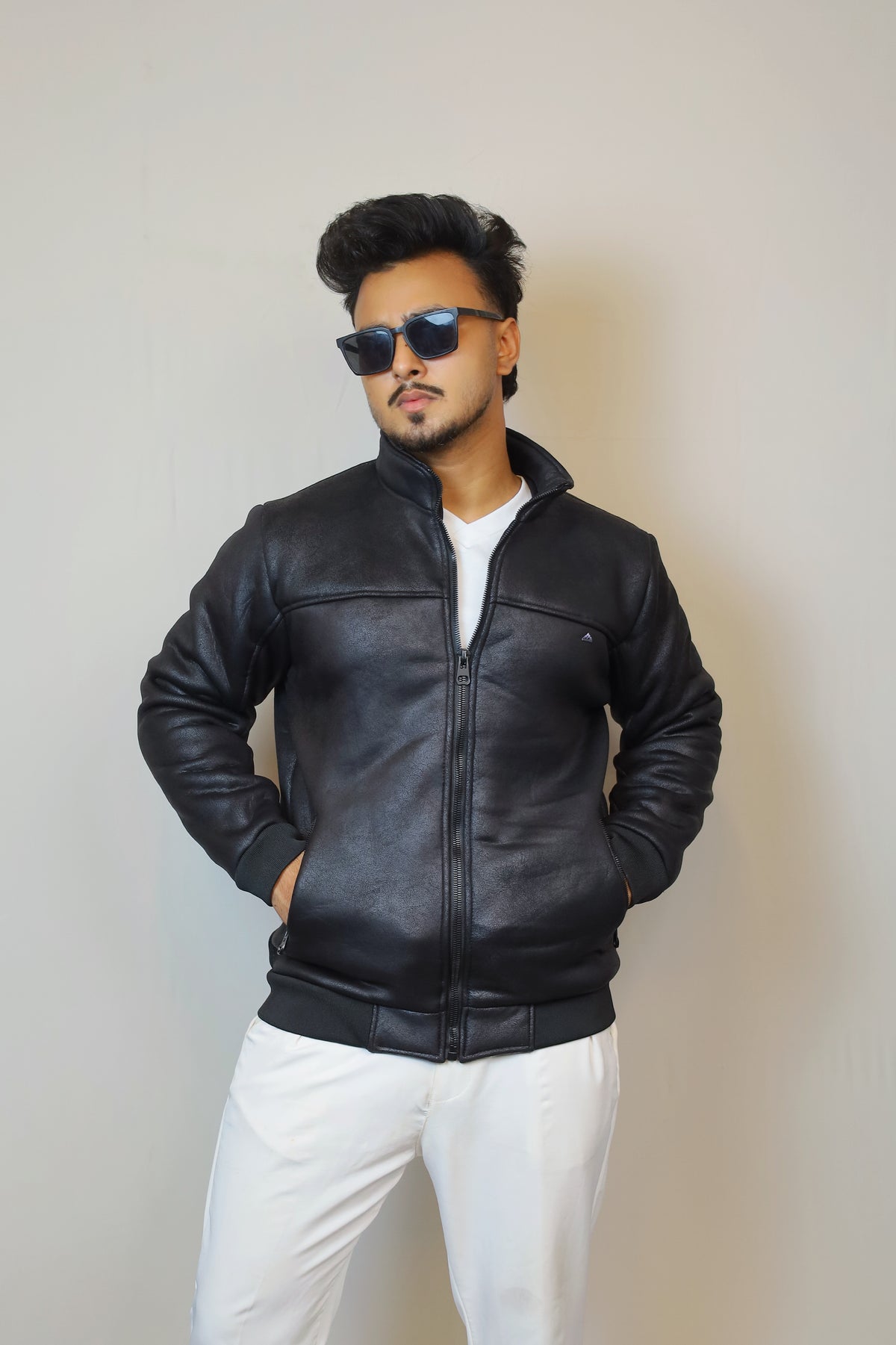 Black Colour Jacket |এটা লেদার নয়