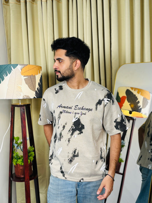 Cream Colour T-Shirt |DS1