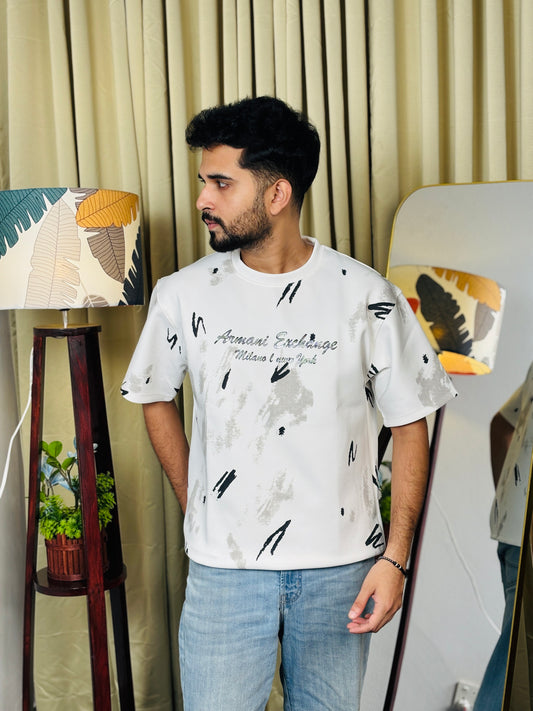 White Colour T-Shirt |DS1
