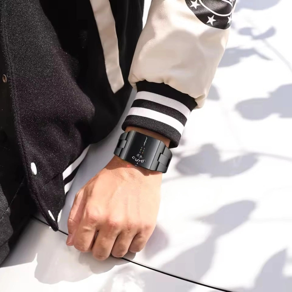 Poedagar 857 Black Men’s Luxury Quartz Watch