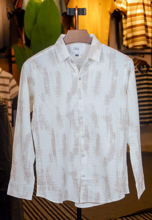 Biscuit White Printed Shirt |Marvel