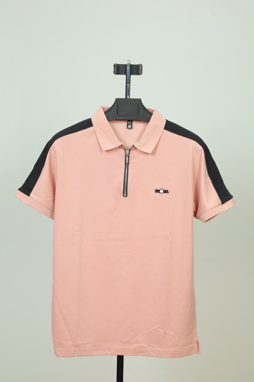 Light Pink Colour Polo T-Shirt |Prada