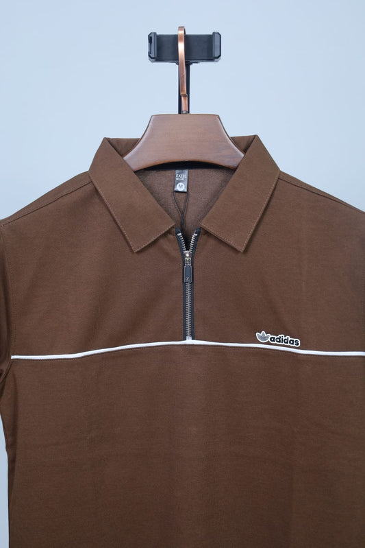 Chocolate Colour Polo T-Shirt |adidas
