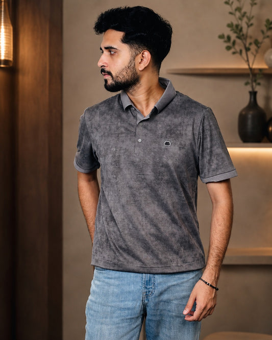 Gray Polo T-Shirt |Renger