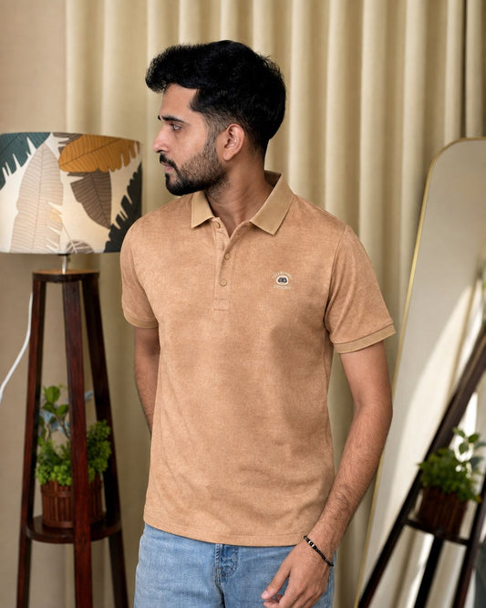 Camel Polo T-Shirt |Renger