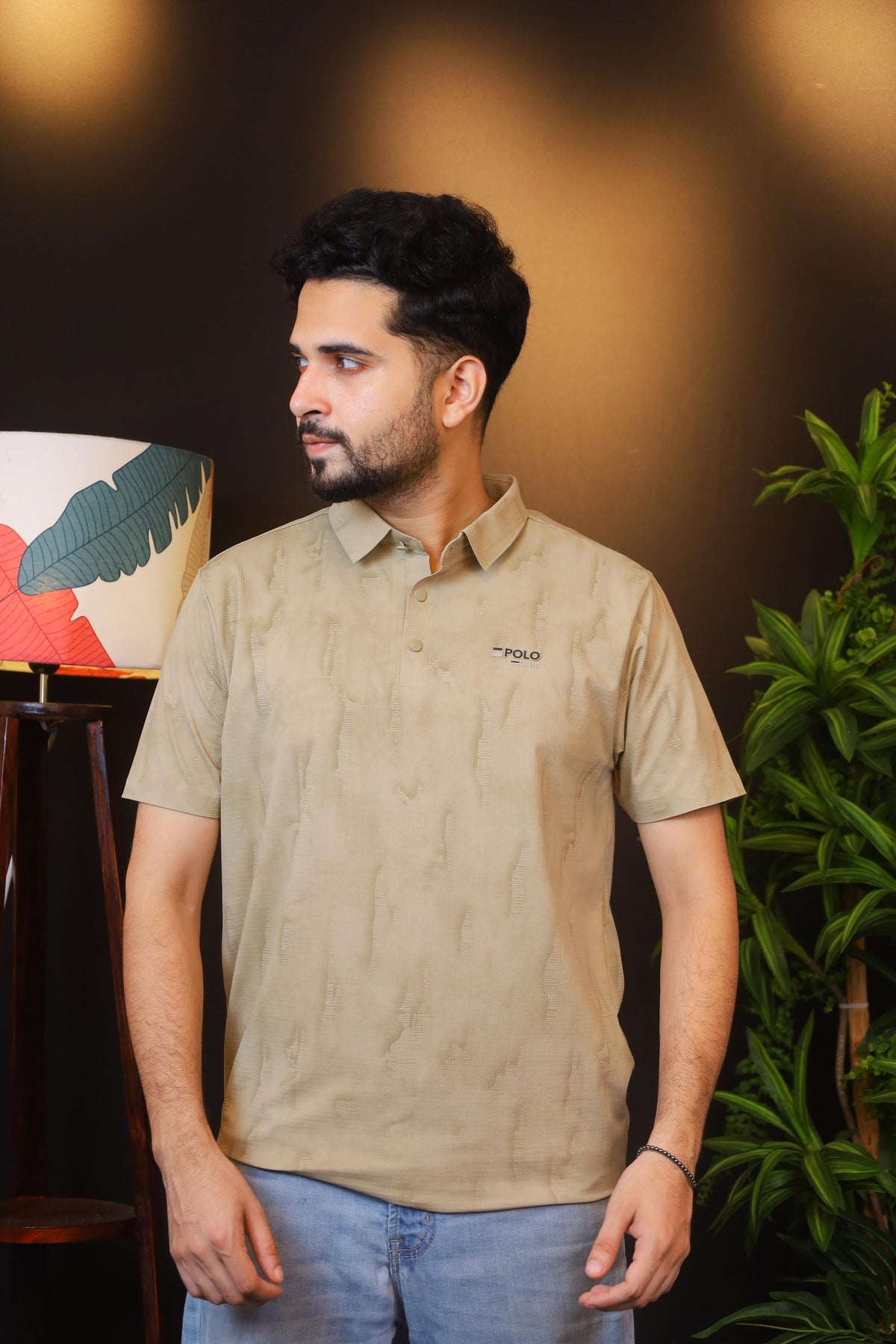 Khaki Polo T-Shirt |Club