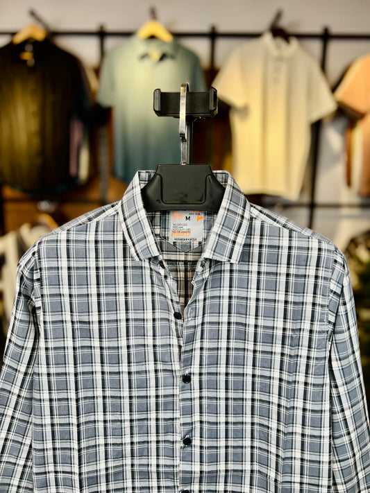 ash Colour Colour Check Shirt | ck