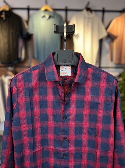 Black and Red  Colour Check Shirt | ck