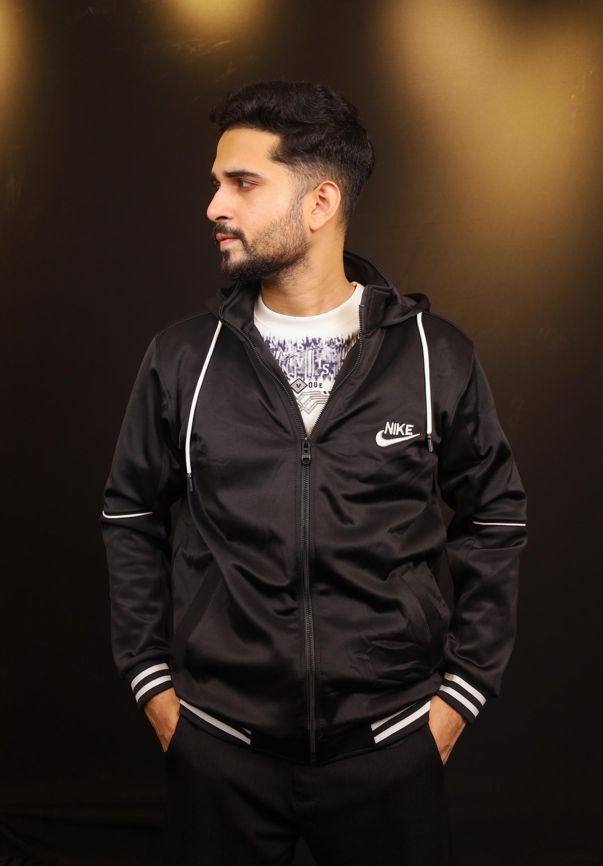 Black Colour BOXY FIT Hoodie NIKE | 2W