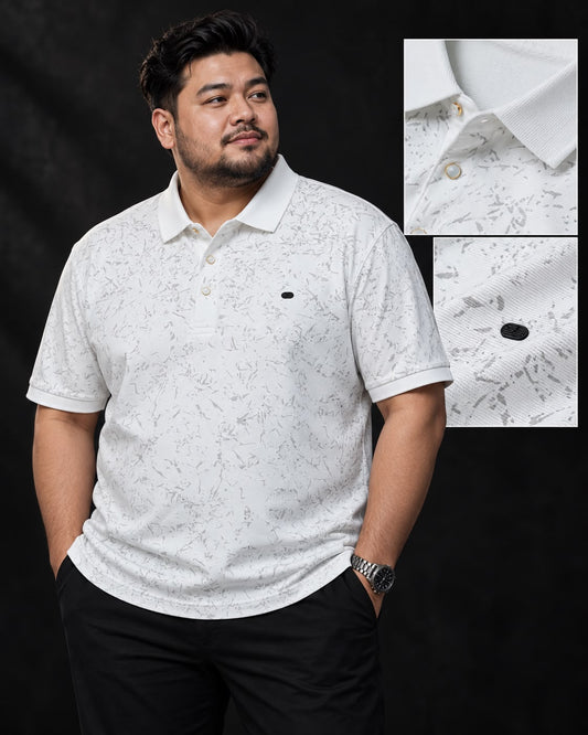 White Colour Polo T-Shirt |APS