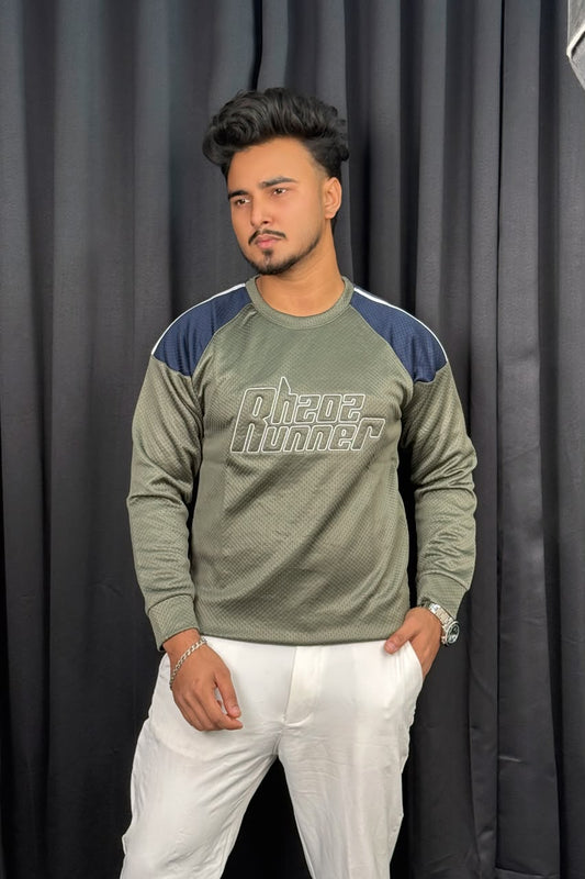Olive Colour Sweatshirt |RNS