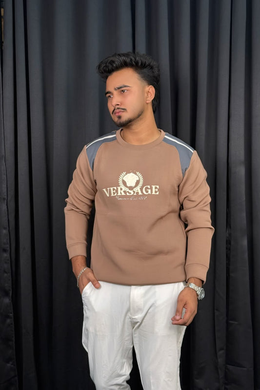 Brownish Colour Sweatshirt |VES